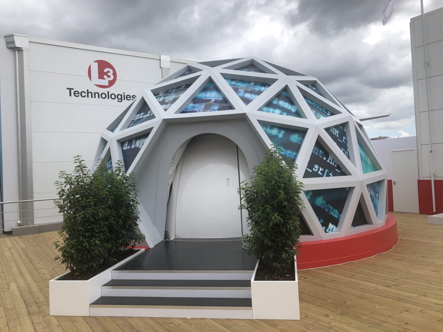 Immersive Cybersecurity Showcase at the Paris Air Show.